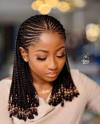 19 Hottest Ghana Braids Ideas For 2021 In 2021 African Hair Braiding Styles Braided Hairstyles Natural Hair Styles
