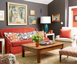 In this case, she went with a bright red pierre. Design Ideas For A Red Living Room Better Homes Gardens