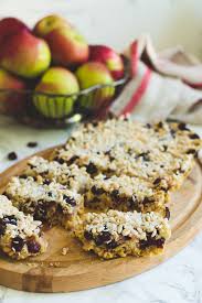 Barre Tendre Pommes Et Canneberges Alex Cuisine Recipe Desserts Food Snacks