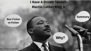 I have a dream speech (1963) martin luther king jr on august 28, 1963, some 100 years after president abraham lincoln signed the emancipation proclamation freeing the slaves, a young man named martin luther king climbed the marble steps of the lincoln memorial in washington, d.c. Martin Luther King Jr Speech By Sritanvi Karthik