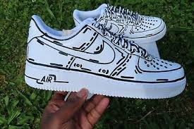 Maybe you would like to learn more about one of these? Nike Custom Air Force 1 Cartoon Design Mens 9 5 Women S 11 Actual Item 135 00 Picclick