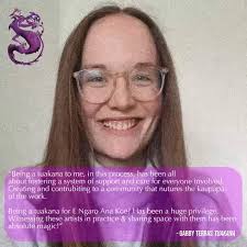 Introducing our 3-headed Taniwha , 🐲 🐲 🐲, OUR TUAKANA TEAM, 🤡👶🏻Janaye  Henry @janayeh , ✍️📚Liam Jacobson @liamjacobson , 💃🏻💭Gabby Terras  @gabbyterras , who have been pouāwhina to Ella in the making of ...