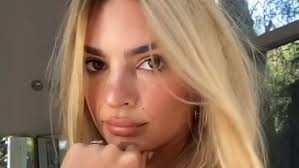 Emily ratajkowski new blonde hair. Emily Ratajkowski Goes Blonde As She Showcases New Hair Colour Metro News