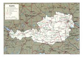 Entdecken osterreich landkarte für ihr unternehmen, büro oder zuhause. Landkarte Oesterreich Politische Karte Weltkarte Com Karten Und Stadtplane Der Welt