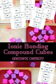 A Great Way To Get Your Kinesthetic Students To Practice Making And Naming Ionic Bonds Chemistry Classroom Teaching Chemistry Chemistry Activities