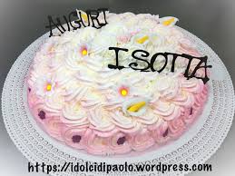 Torte e fiori spedizione torte con fiori a domicilio per. Torta Classica Con Rose Di Panna Scritta Rialzata In Cioccolato E Fiori In Pasta Di Zucchero I Dolci Di Paolo