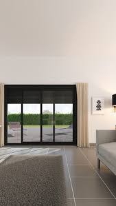 Nos conseillers sont à votre disposition pour vous accompagner dans le choix et l'installation de vos baies vitrées alu les montants particulièrement fins de la baie vitrée alu augmentent la surface de vitrage pour laisser entrer encore plus de lumière. Baie Vitree Coulissante En Aluminium Gris H 215 Cm X L 180 Cm X Ep 50 Mm Brico Depot