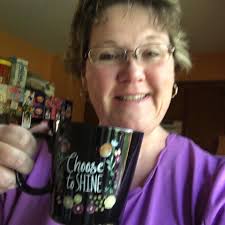 Had to buy a new coffee cup at Michaels while picking up picture frames for  my grandsons pictures for my desk at work. Can't wait to use it in the  morning!!