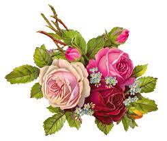 Show me a picture of flowers. Digital Rose Download Digital Flowers Flower Printable Vintage Flowers
