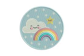 Download Rainbow Clouds Creative Fabrica In 2020 Machine Embroidery Designs Machine Embroidery Designs Projects Free Machine Embroidery Designs SVG Cut Files