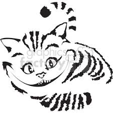 It constantly grins and can disappear and reappear whenever it likes. Alice In Wonderland Cheshire Cat Clipart Commercial Use Gif Jpg Png Eps Svg Ai Pdf Clipart 398022 Graphics Factory