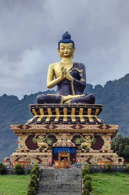 Buddha Park, Ravangla, AI generated