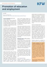 Three sections (totalling one page in length) each of which serves a clear purpose within the general context of the the first section (labelled 'a') serves the purpose of outlining the topic in general and providing insight into the root of the conflict. Https Www Kfw Entwicklungsbank De Download Center Pdf Dokumente Positionspapiere 2012 06 Education Employment Pdf