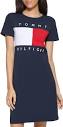 Tommy Hilfiger Womens T-Shirt –Short Sleeve Cotton Summer Dresses ...