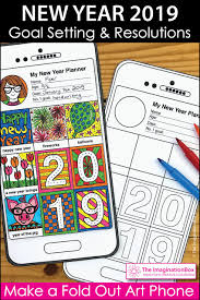 New Years 2019 Art Activity Goals And Resolutions Art Activities For Kids Art Activities New Years Activities