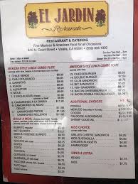 Maybe you would like to learn more about one of these? El Jardin Mexican Restaurant In Visalia Restaurant Reviews