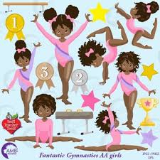 Gymnast Clipart Gymnast Girls Clipart African American Clipart Amb 2136 Affordable and search from millions of royalty free images, photos and vectors.