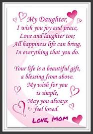 Birthday Poems For Mom From Daughter Birthday Wishes For Daughter Prayers For My Daughter Wishes For Daughter