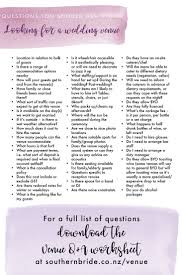 What Questions Should I Be Asking The Wedding Venue In 2020 Wedding Venue Questions Wedding Venues This Or That Questions