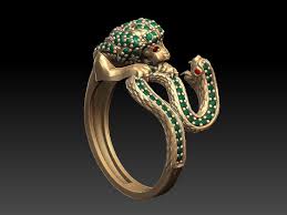 Untreated bites have a 100% mortality rate in humans, and death can occur in as little as twenty minutes. 3d Print Model Lion Vs Snake Ring Cgtrader