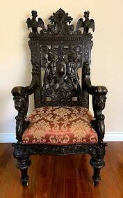 La fuente imports offers one of the largest collections of mexican and southwestern home accessories, furnishings, and handmade art. 1800 1899 Antique Carved Wood Chair Vatican