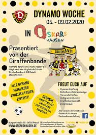 Sg dynamo dresden fanshop, dresden, germany. Dynamo Woche In Oskarshausen Vom 05 Bis 09 02 2020