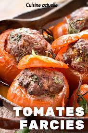 Tomates Farcies Recettes Recette Recette Tomates Farcies Recettes De Cuisine Recette Tomate