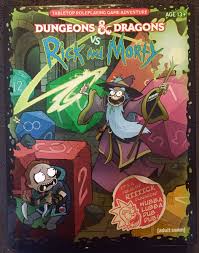 Dungeons Dragons Vs Rick And Morty Dungeons And Dragons Rick And Morty Rick And Morty Poster