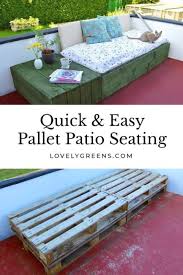 It has a good look with espresso white color. Create A Patio Day Bed With Wood Pallets Lovely Greens