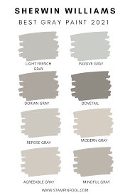 When choosing a paint color, gray, a best neutral color, comes in endless shades and tones. The Best Sherwin Williams Gray Paint Colors In 2020 Stampinfool Com