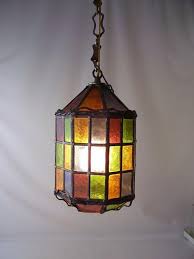 Awesome Hanging Glass Lamp Designs Stained Glass Light Stained Glass Lamps Hanging Light Lamp