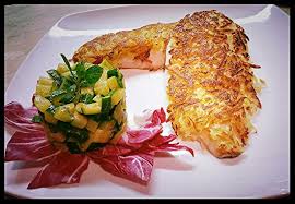 Filetto di pesce in crosta di patate non ho messo il tipo di pesce da utilizzare, in quanto potete usare quello che più vi piace: Filetto Di Orata In Crosta Di Patate Con Brunoise Di Zucchine E Menta Foto Di I San Pietrini Roma Tripadvisor