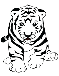 The baby tigers or the tiger cubs depend on their mothers to look after them. Coloring Pages Of Baby Tiger Tiger Coloring Pages For Preschool Carson Abimillepattes Com