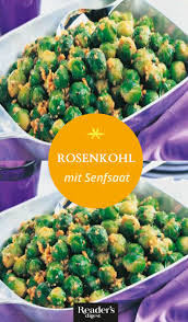 Rosenkohl Mit Senfsaat Rezept Rezeptideen Beilagen Zu Fleisch Rosenkohl