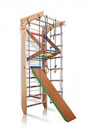Swedish Ladder Children Home Gym Kinder 3 220 Color Gymnastic Sport Complex Childrens Kids Wall Bars Gym Sport Wall Bar Kids House Ladder Set