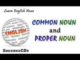 Common Noun And Proper Noun Learn English Grammar Online Youtube