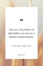 Atomic Habits Book Quote Habit Quotes Everyday Quotes Inspirational Words