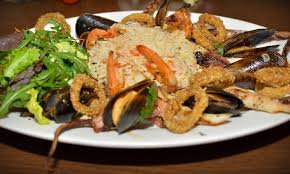 Greek and mediterranean, catering, fructe de mare, risotto, menu de post, desert, seafood, buffets. Pizza Venetia