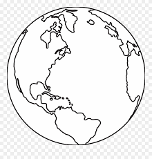 Earth before and after global warming. Earth Clip Art Black And White Line Drawing Earth Black And White Png Download 416926 Pinclipart
