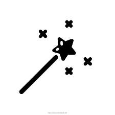 Color online with this game to color fantasy coloring pages and you will be able to share and to create your own gallery online. Magic Wand Coloring Page Ultra Coloring Pages