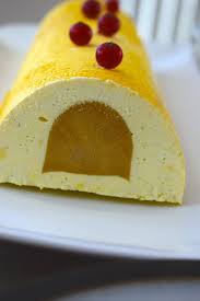 Buche Vanille Chocolat Blanc Insert Passion Gobel Recettenoel Cyrilrouquet Com Chocolat Blanc Recette Gateau Magique Recettes De Gateau
