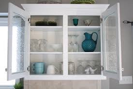 white color glass kitchen cabinet doors