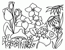 Maybe you would like to learn more about one of these? Wildflower Coloring Pages Coloring Home