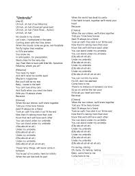 Rihanna Hit Lyrics