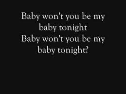 The Cheats Be My Baby Tonight Lyrics Youtube