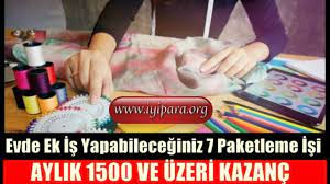 Yaşlı bakıcısı, yaşlı bakıcı, satiş ve daha birçok iş ilanına başvur! Evde Ek Is Yapabileceginiz 7 Paketleme Isi Iyipara Org