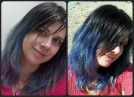Refreshed With Blue And Lavender Over Silver Inside And In Sun Colored Highlights Dyed Hair Long Hair Styles