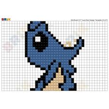 Vous êtes au bon endroit, que comment dessiner pikachu facilement en pixel art ? Stitch Pixel Art Brik
