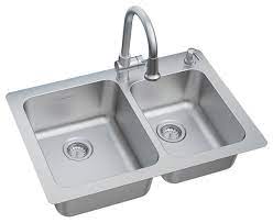 American standard kitchen sinks and faucets. American Standard 18cr 332232c 075 Montvale Kitchen Sink Kit W Soap Dispenser 33 In Oaw 9 In Oad 22 In Oah Stainless Steel 791556089907 1