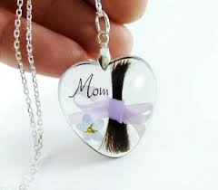 4.6 out of 5 stars 141. Custom Heart Lock Of Hair Keepsake Locket Loss Of Mum Dad Baby Memorial Necklace Ebay